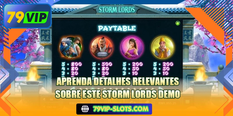Aprenda detalhes relevantes sobre este Storm Lords Demo