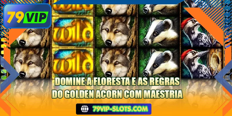 Domine a floresta e as regras do Golden Acorn com maestria